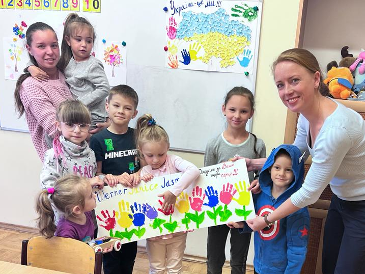 How we help children in wartime